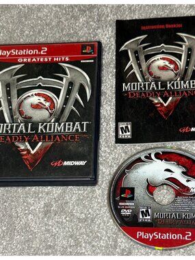 PlayStation 2 PS2 Mortal Kombat: Deadly Alliance - CIB *Tested & Works*